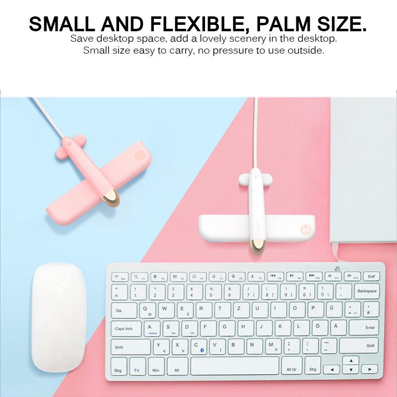 4 Ports USB 2.0 HUB Aircraft Shape Splitter